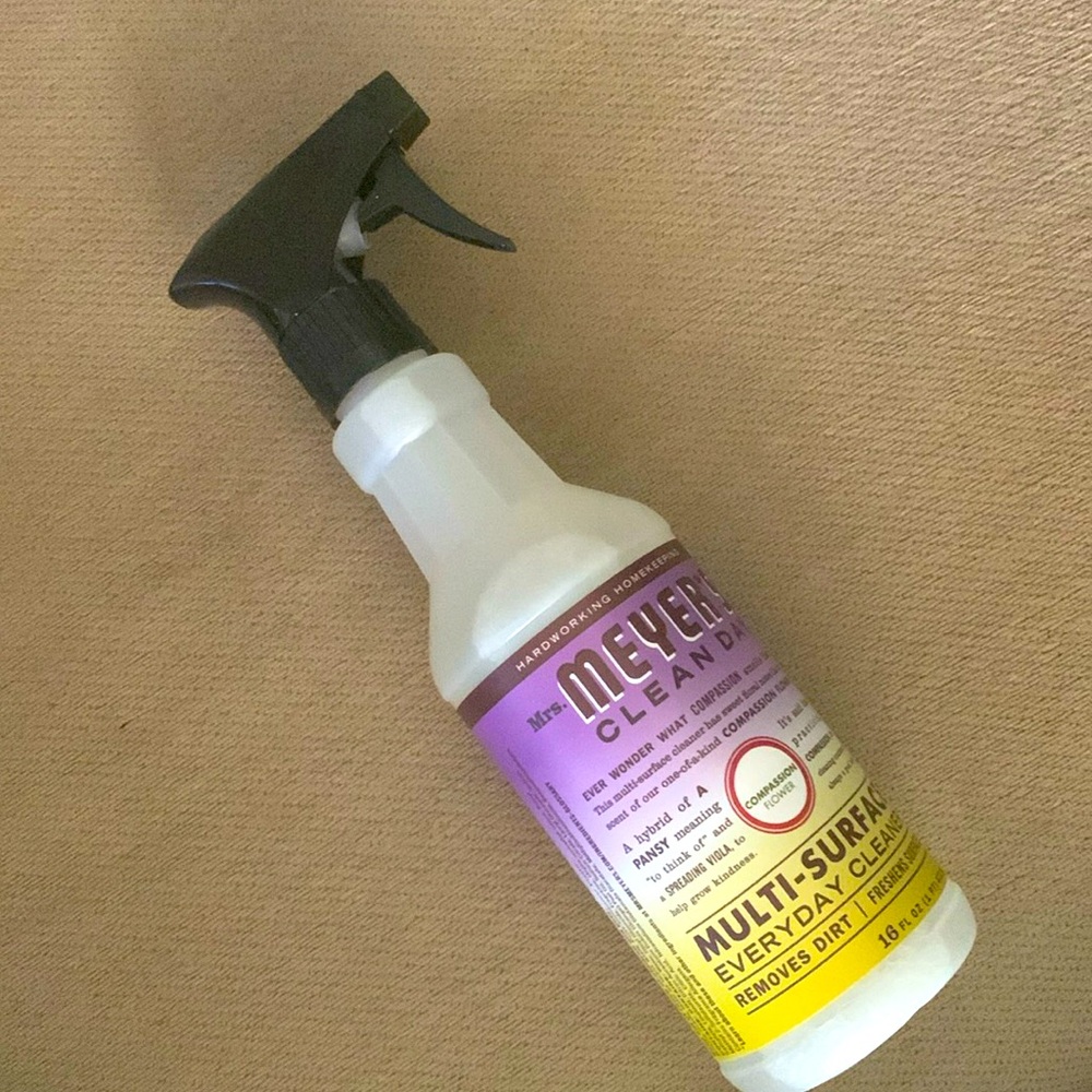 NEW Mrs. Meyer’s clean day multi surface cleaner